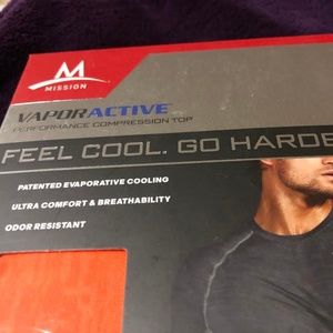 Men's Workout Shirt. Mission Vapor Active T Shirt